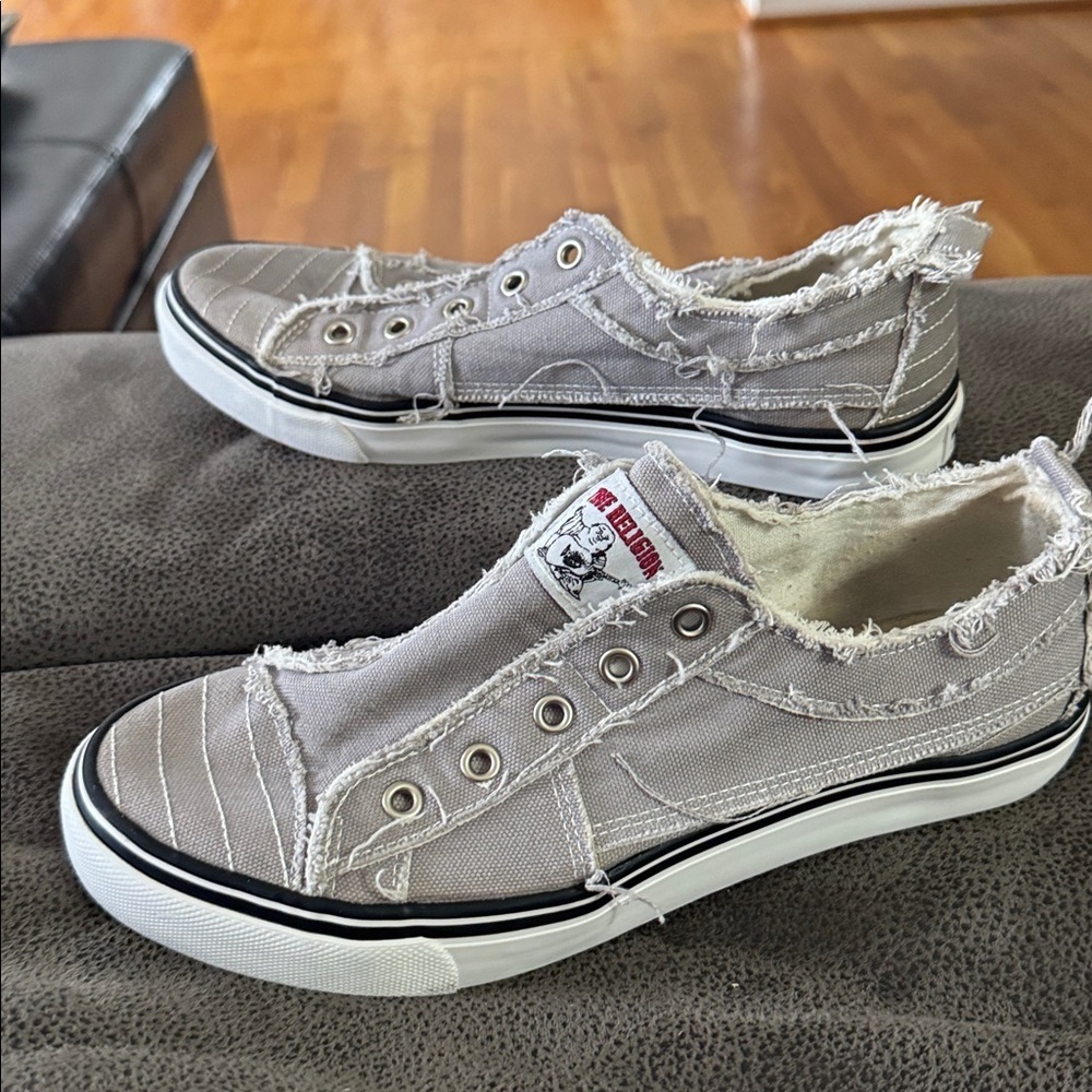 True Religion Korey Laceless Canvas Slip On Sneakers Shoes Size 10 ladies - Picture 4 of 6